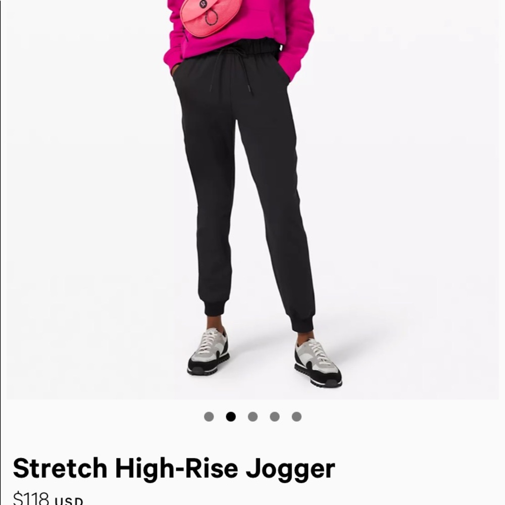 Navy lulu lemon joggers